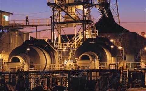 Commissioning of newly built process plant for gold
